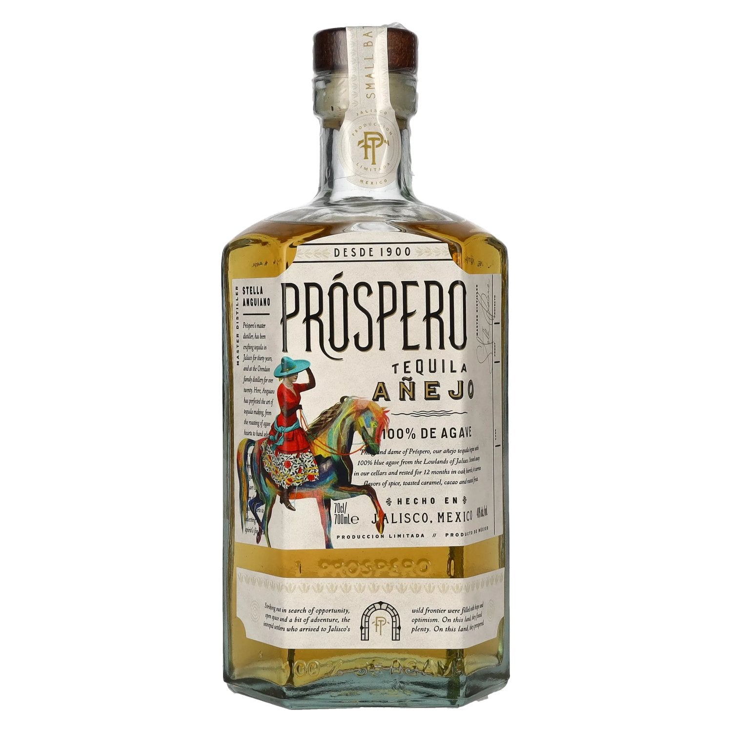 Prospero Tequila Anejo 100% De Agave by Rita Ora 40% Vol. 0,7l