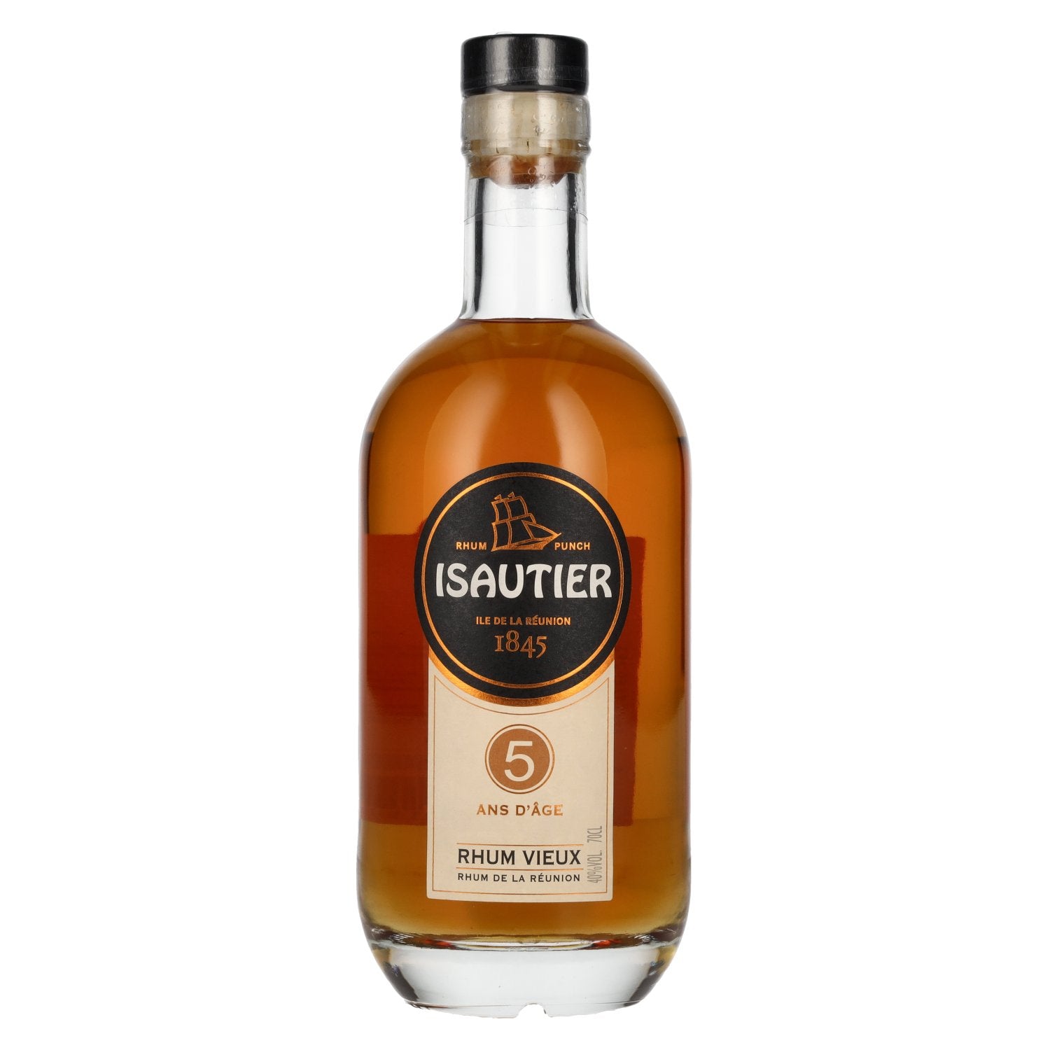 Isautier Rhum Vieux 5 Ans D'Age Blend 40% Vol. 0,7l