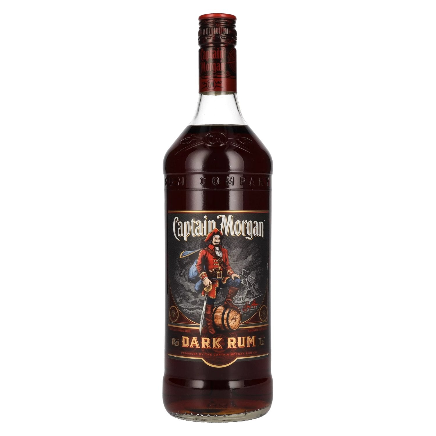 Captain Morgan DARK RUM 40% Vol. 1l