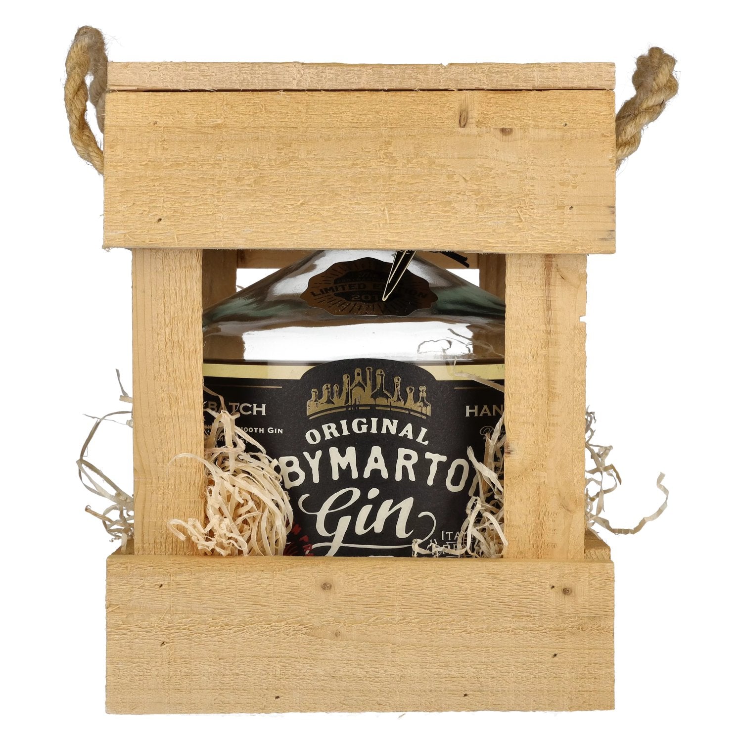 Roby Marton Gin Original Italian Premium Dry 47% Vol. 2l in Holzkiste