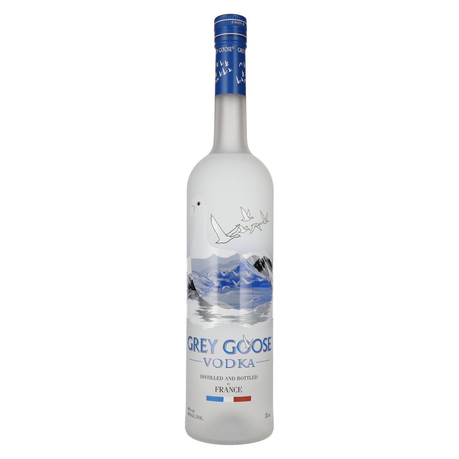 Grey Goose Vodka 40% Vol. 3l + LED Lichtsticker