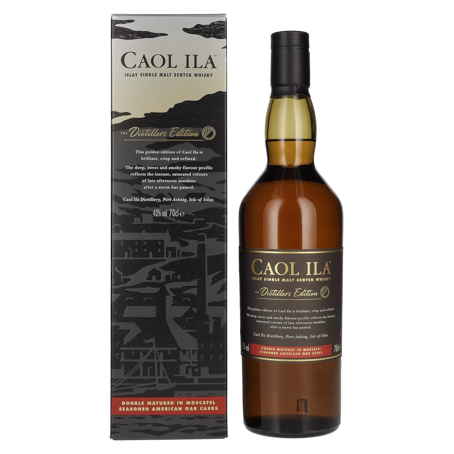 Caol Ila The Distillers Edition Double Matured 2022 43% Vol. 0,7l in Giftbox