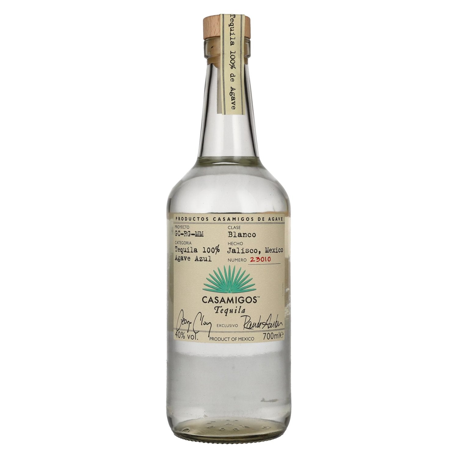 Casamigos Tequila Blanco 100% Agave Azul 40% Vol. 0,7l