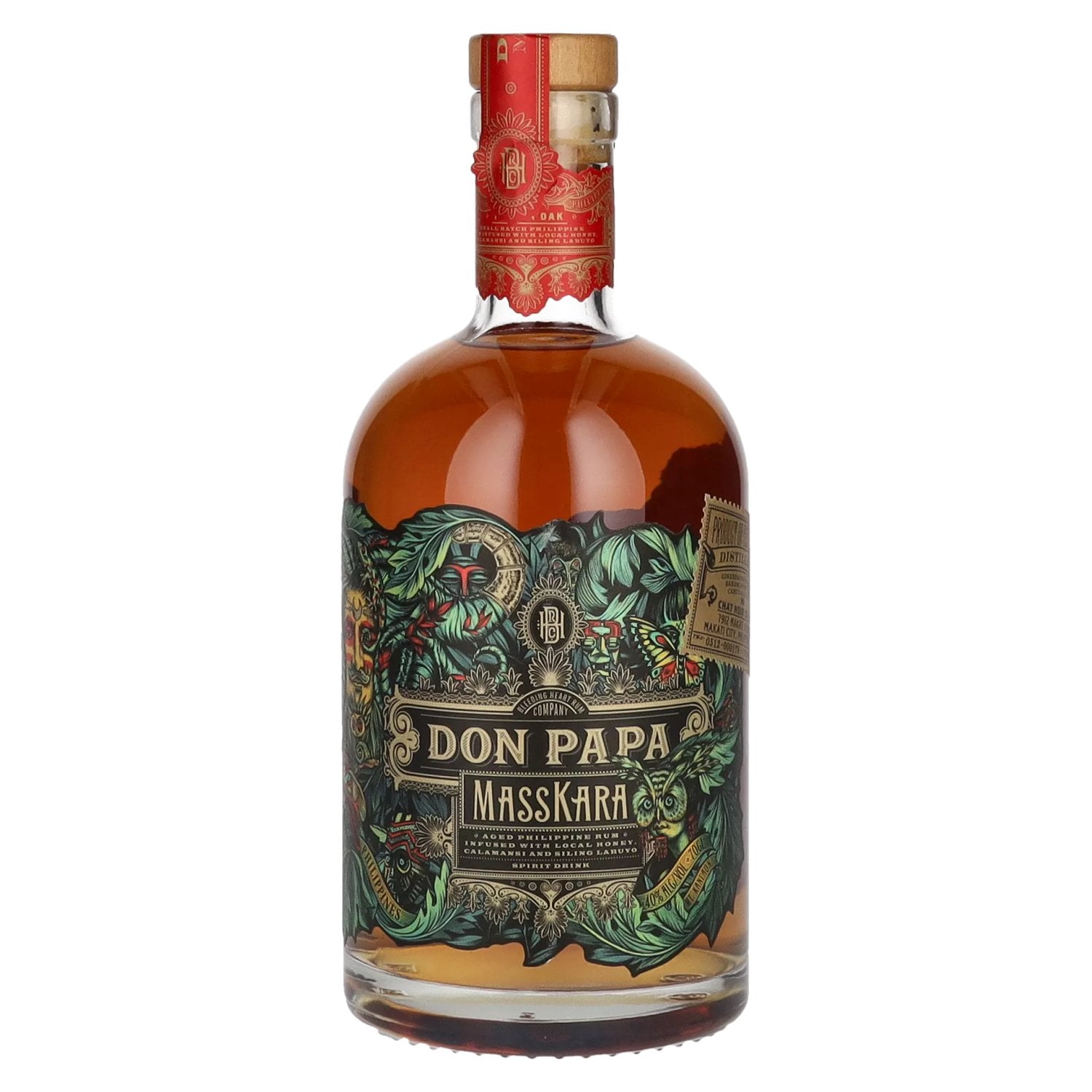 Don Papa MASSKARA 40% Vol. 0,7l