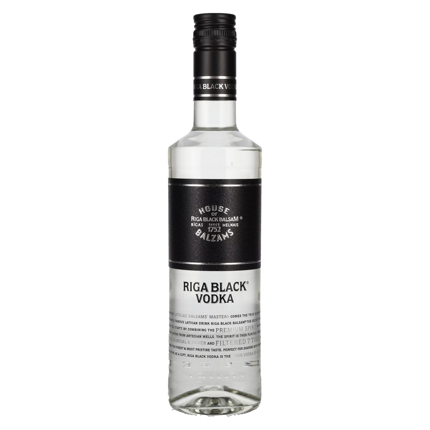 Riga Black Vodka 40% Vol. 0,5l