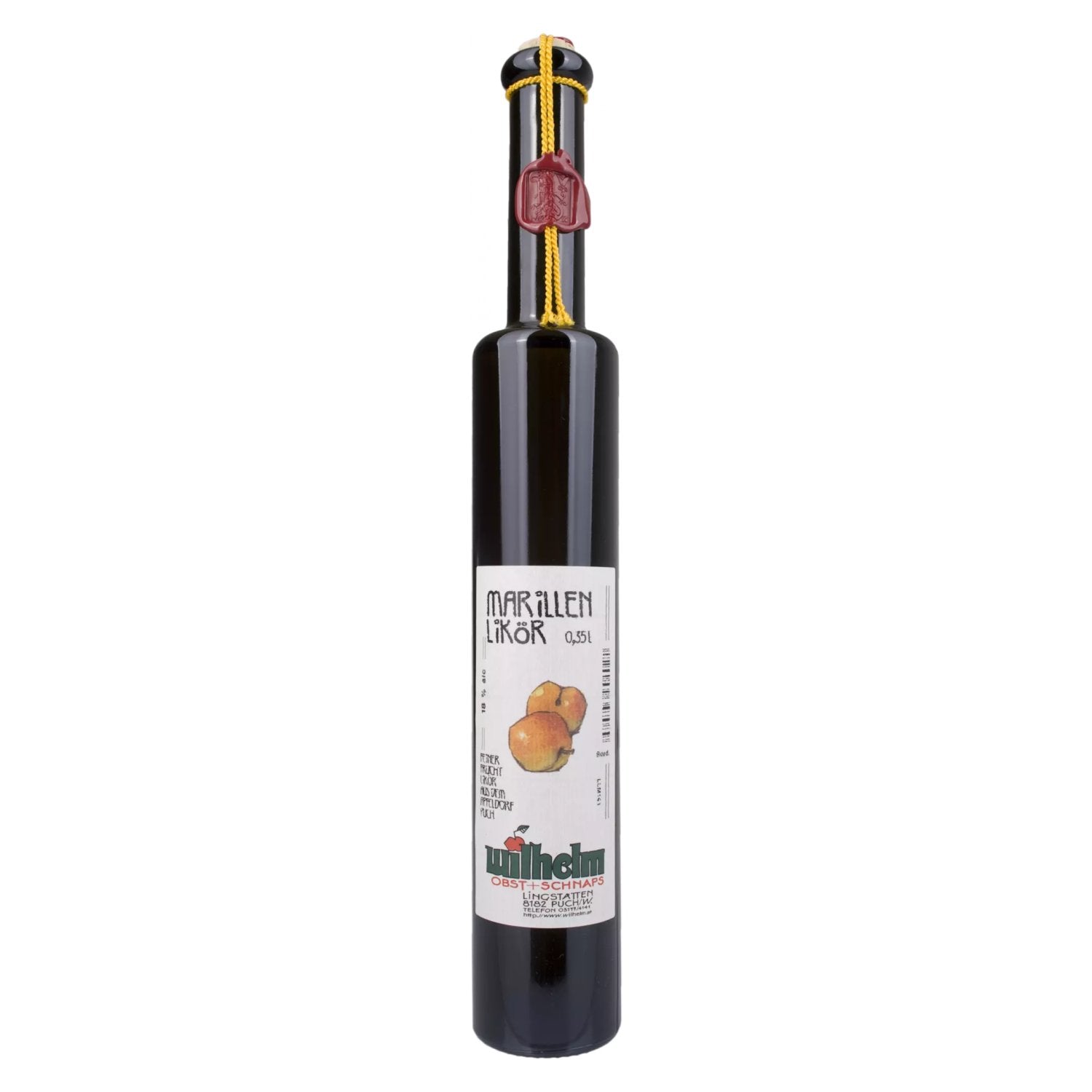 Wilhelm Marillenlikoer 18% Vol. 0,35l