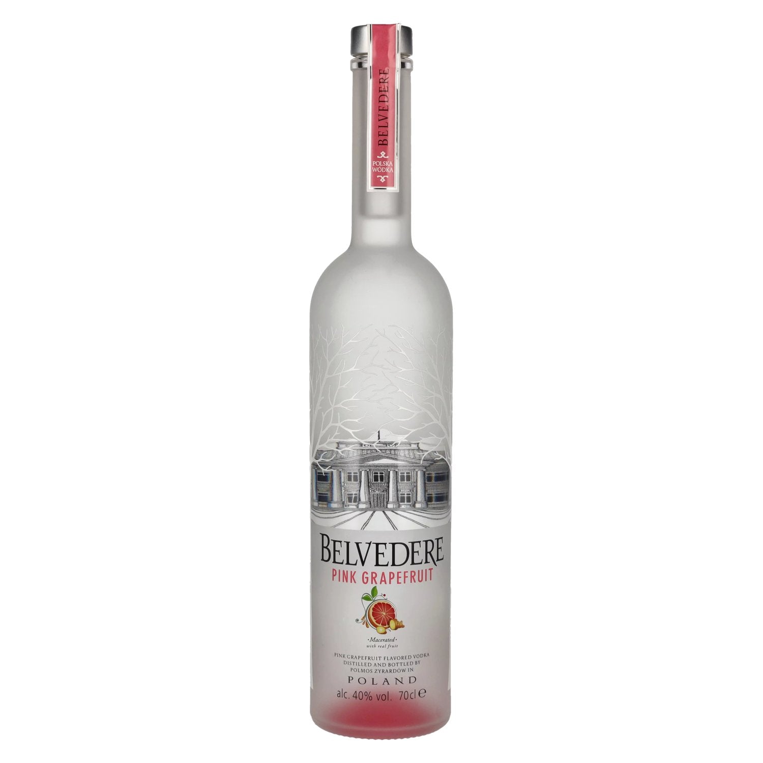 Belvedere PINK GRAPEFRUIT Flavored Vodka 40% Vol. 0,7l