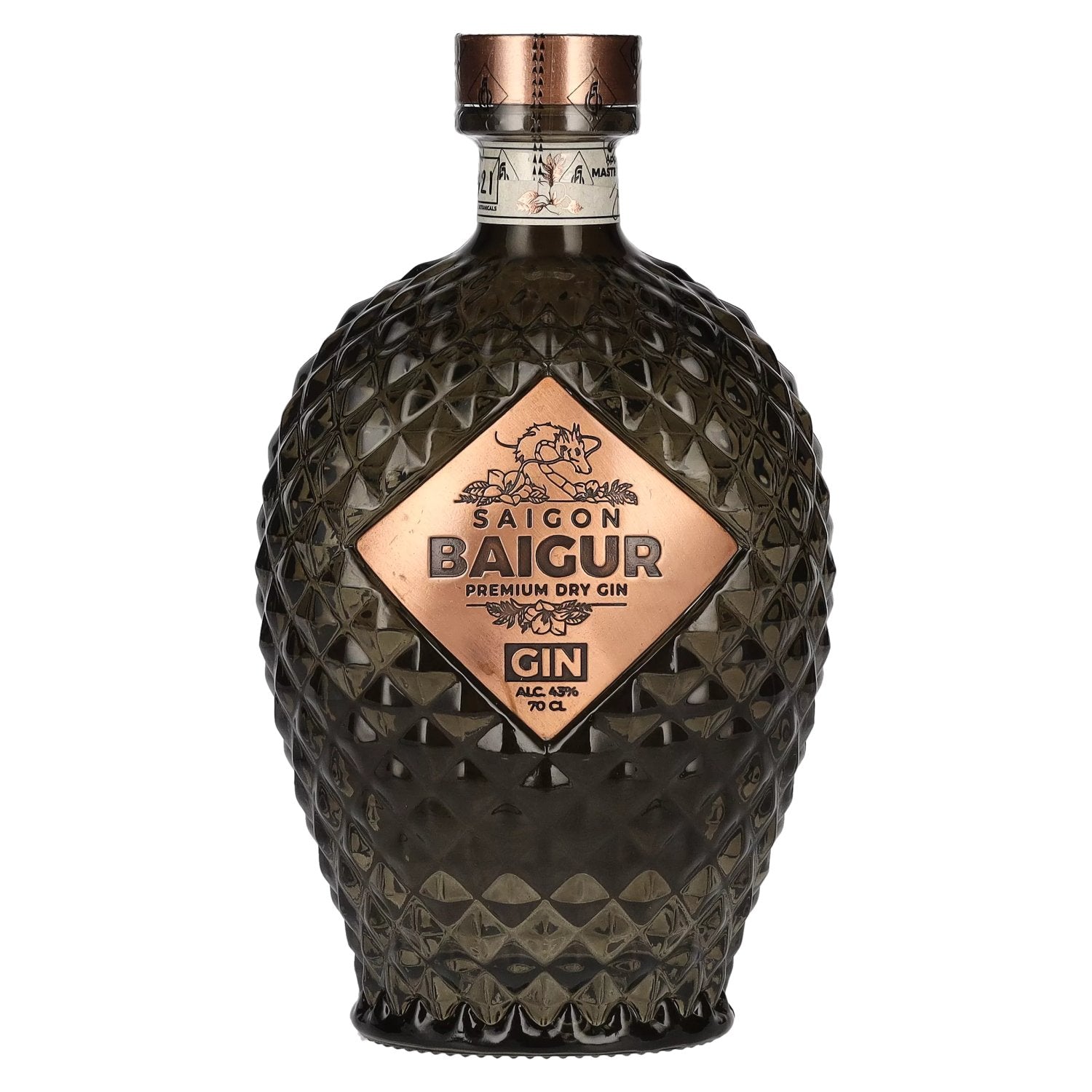 Saigon Baigur Premium Dry Gin 43% Vol. 0,7l