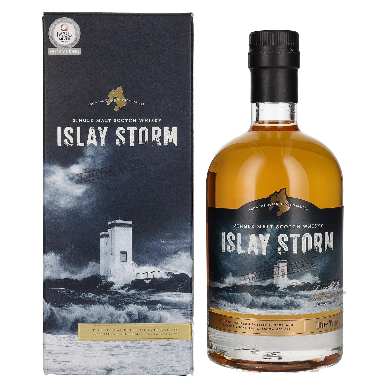 Islay Storm Single Malt Scotch Whisky 40% Vol. 0,7l in Giftbox