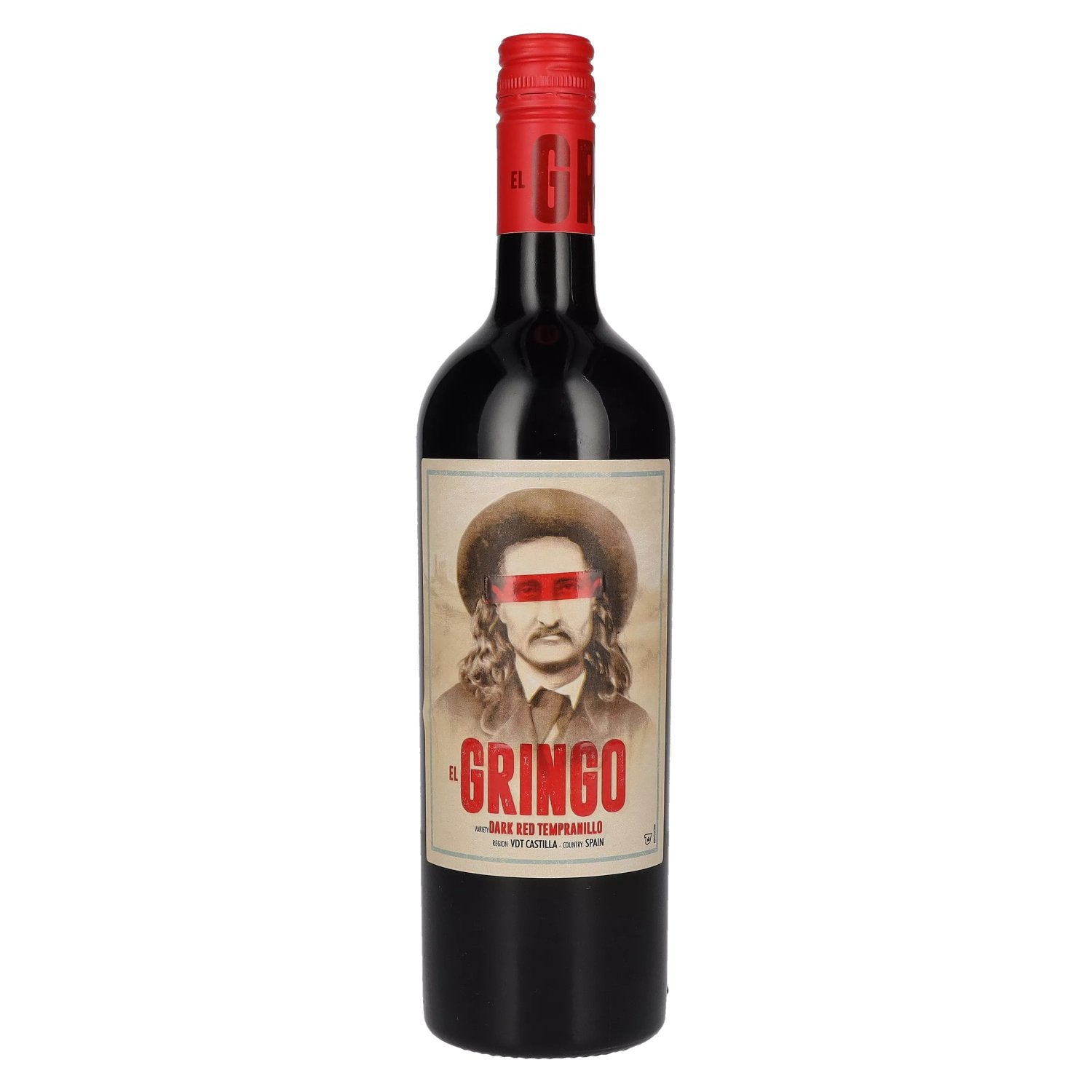 Hammeken Cellars EL GRINGO Dark Red Tempranillo 2021 14% Vol. 0,75l