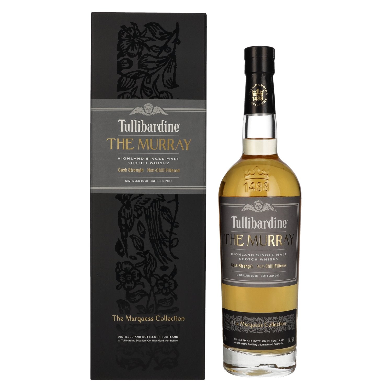 Tullibardine THE MURRAY The Marquess Collection Cask Strength 2008 56,1% Vol. 0,7l in Giftbox