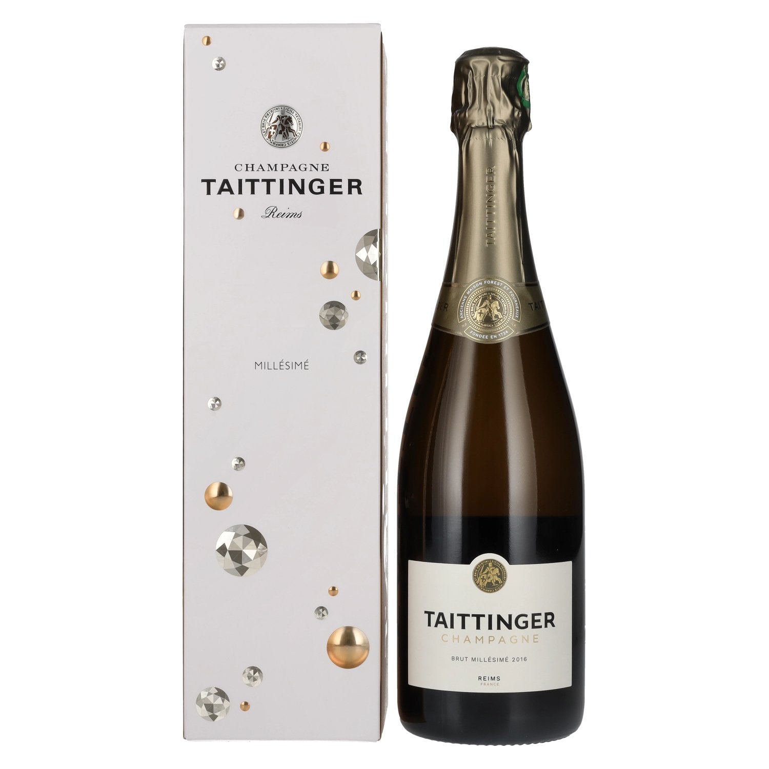 Taittinger Champagne Millesime Brut 2016 12,5% Vol. 0,75l in Giftbox