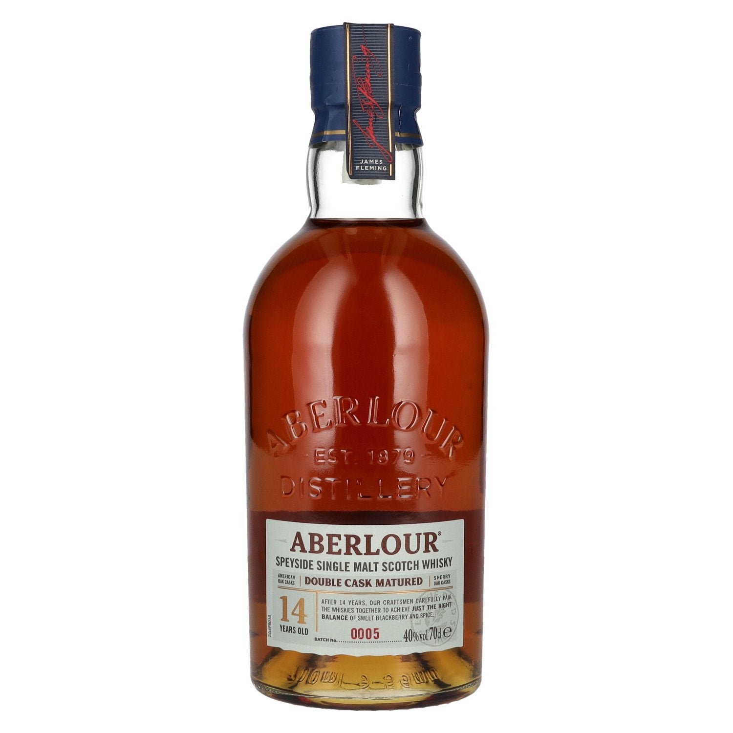 Aberlour 14 Years Old DOUBLE CASK MATURED Batch 0005 40% Vol. 0,7l