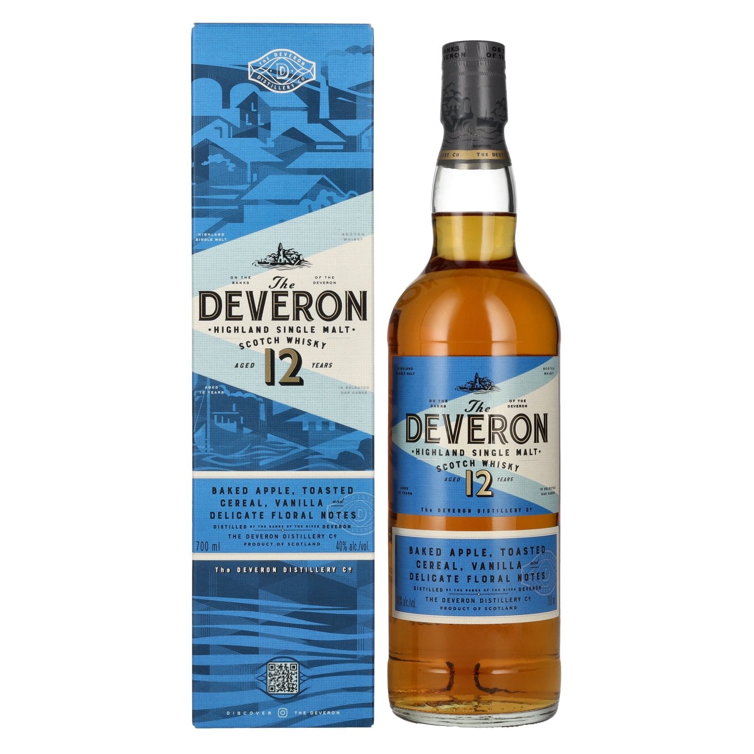 The Deveron 12 Years Old Highland Single Malt 40% Vol. 0,7l in Giftbox