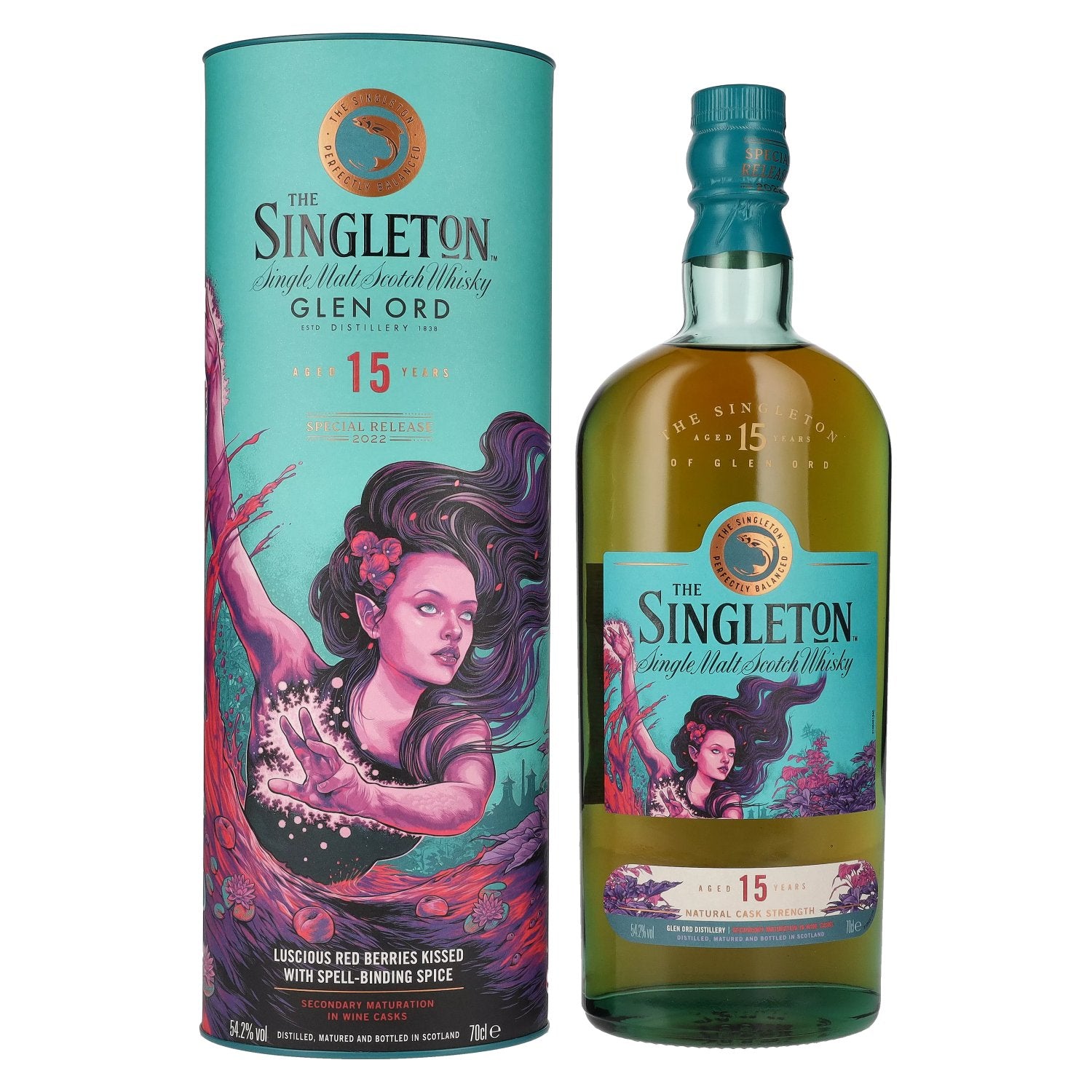 The Singleton GLEN ORD 15 Years Old Single Malt Diageo Special Release 2022 54,2% Vol. 0,7l in Giftbox