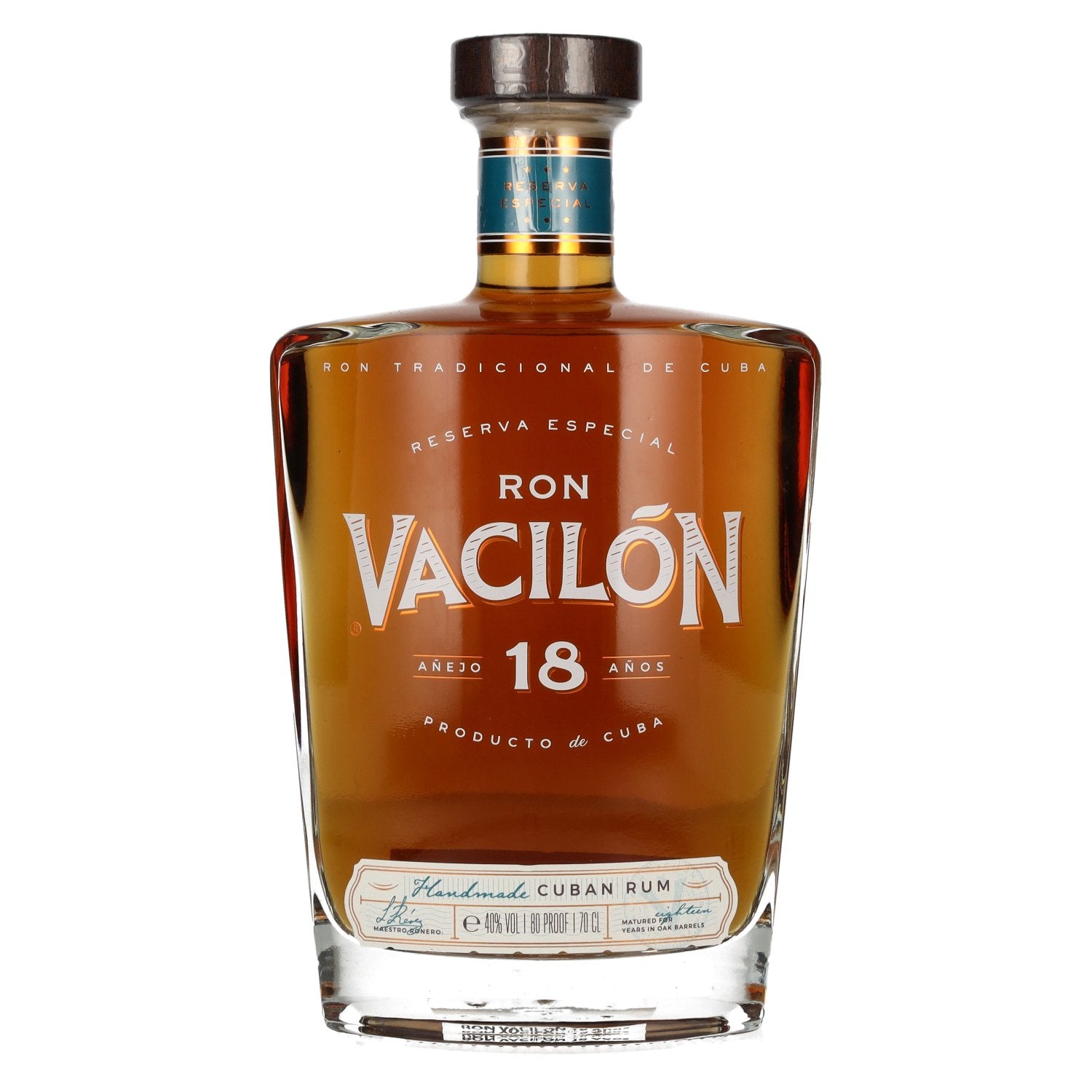 Ron Vacilon RESERVA ESPECIAL Anejo 18 Anos Rum 40% Vol. 0,7l