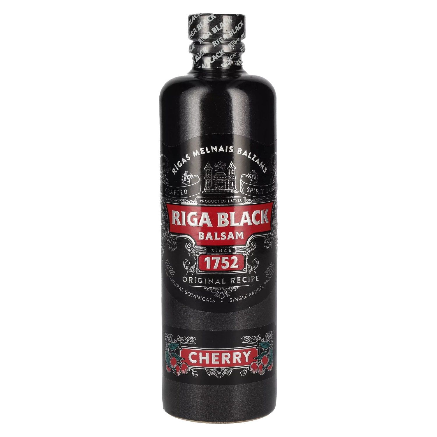 9% Off! Buy Riga Black Balsam 1752 Original Recipe CHERRY 30% Vol. 0,5l ...