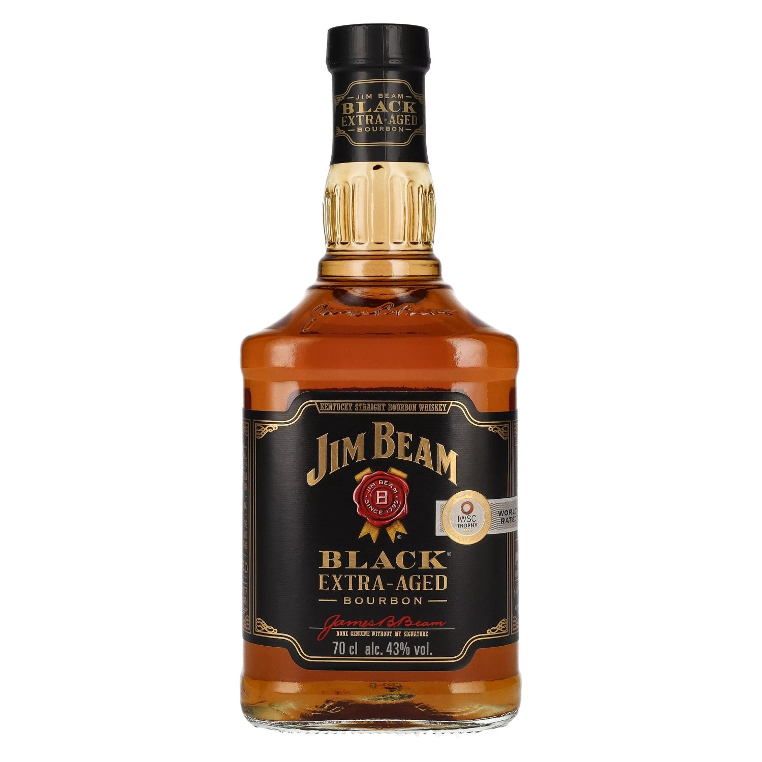 Jim Beam BLACK Extra-Aged Bourbon 43% Vol. 0,7l