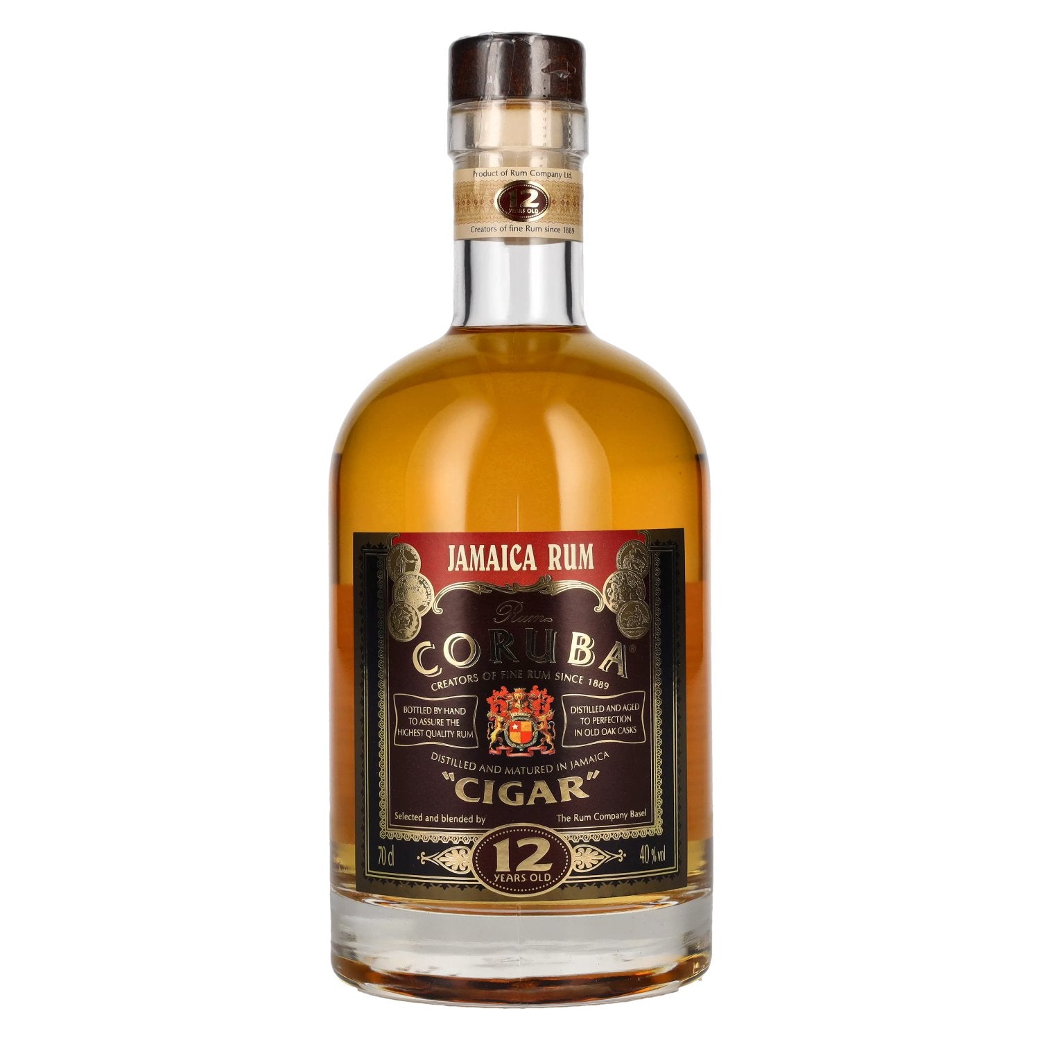 Coruba 12 Years Old Cigar Rum 40% Vol. 0,7l