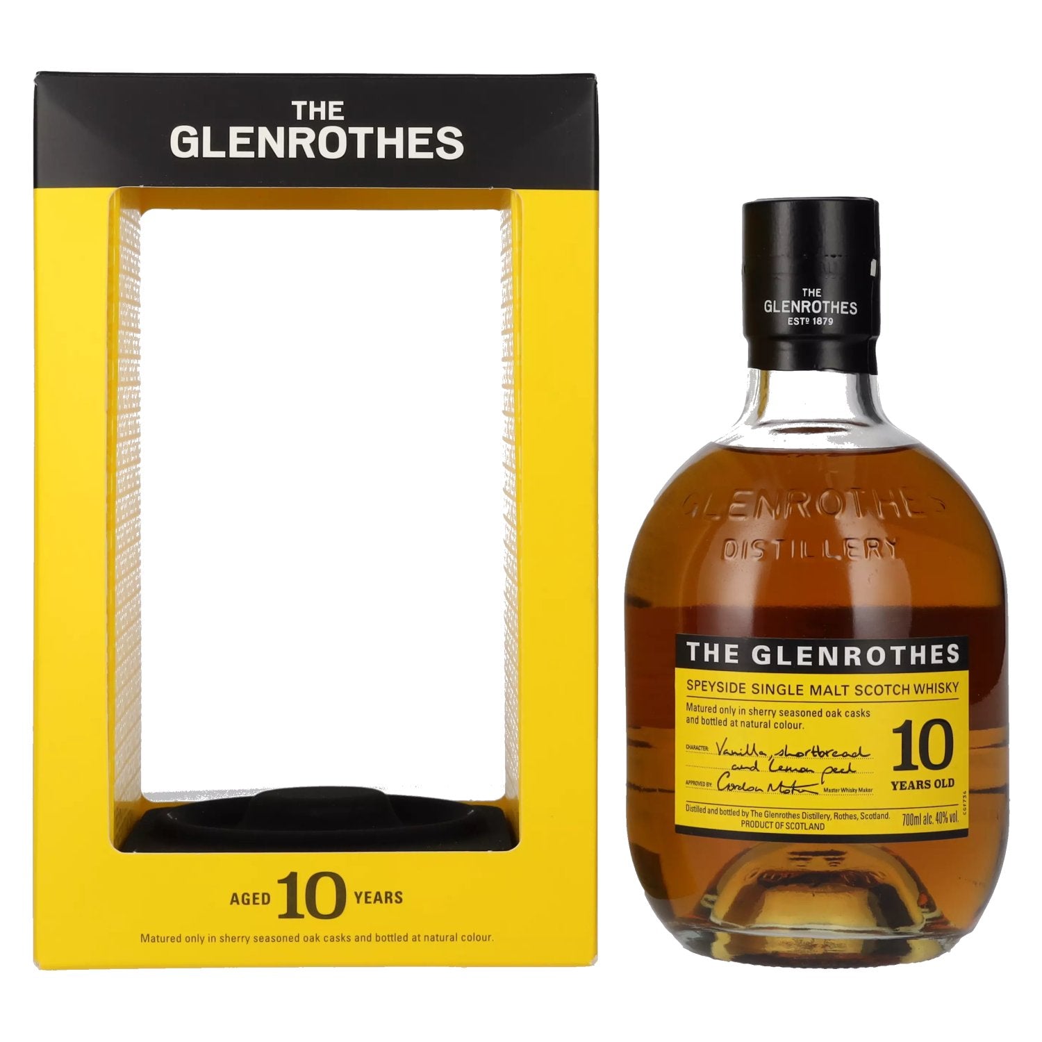 The Glenrothes 10 Years Old Speyside Single Malt 40% Vol. 0,7l in Giftbox