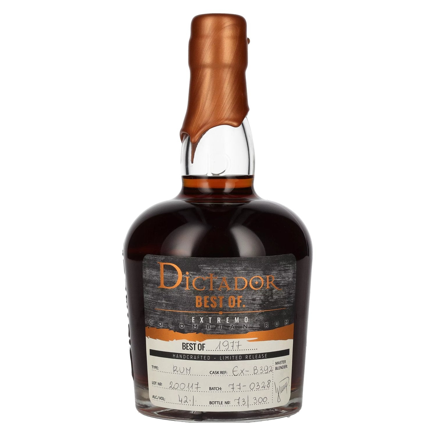 Dictador BEST OF 1977 EXTREMO Rum 42% Vol. 0,7l