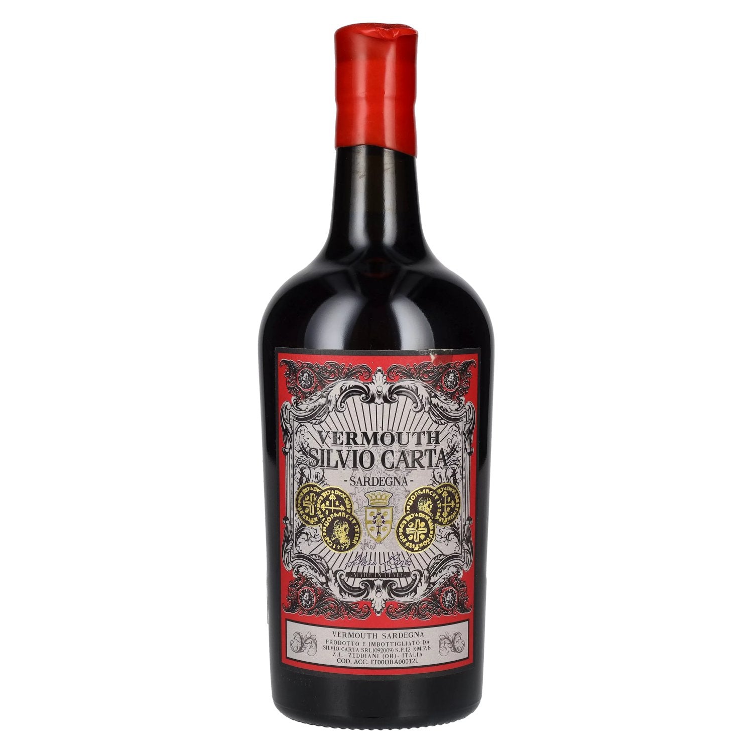 Silvio Carta Vermouth Sardegna ROSSO 18% Vol. 0,75l