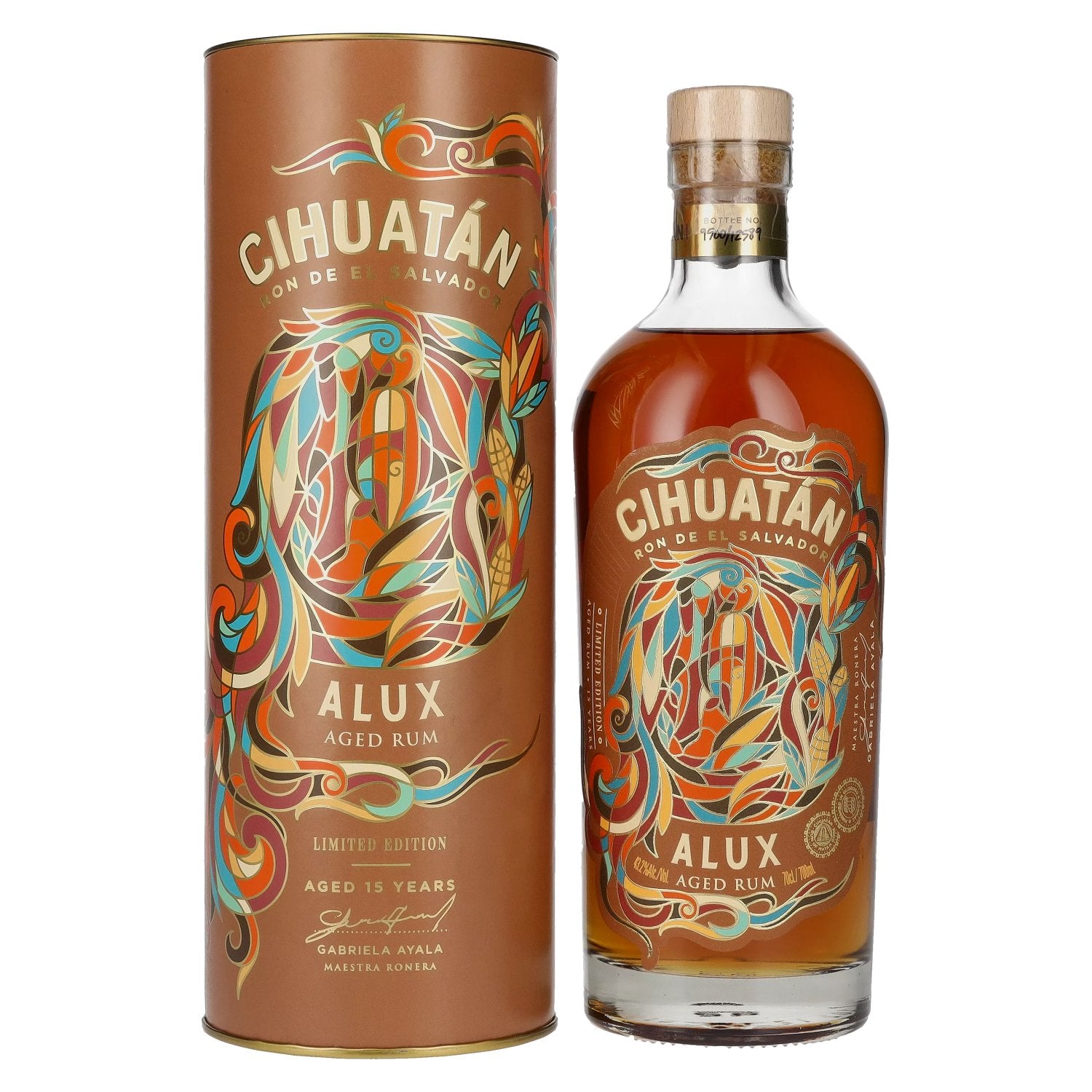 Cihuatan 15 Alux Aged Rum Limited Edition 43,2% Vol. 0,7l in Giftbox