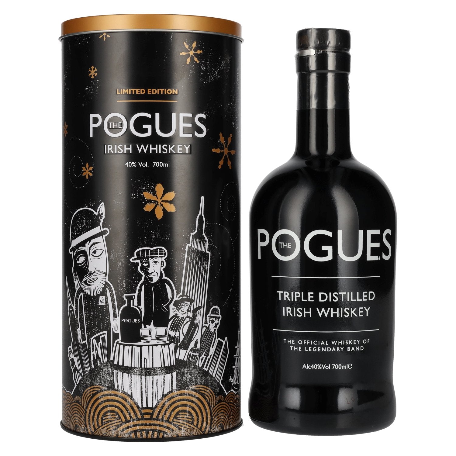 The Pogues The Official Irish Whiskey of the Legendary Band 40% Vol. 0,7l in Giftbox