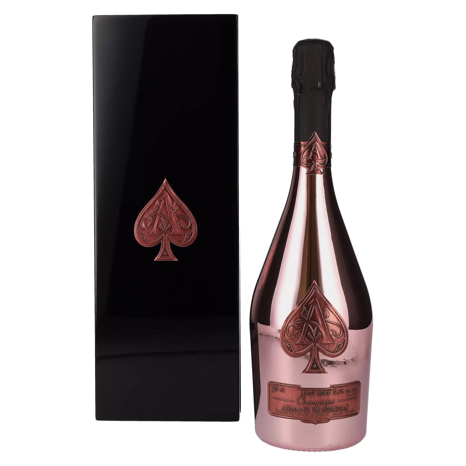 Armand de Brignac Champagne Rose Brut 12,5% Vol. 0,75l in Holzkiste