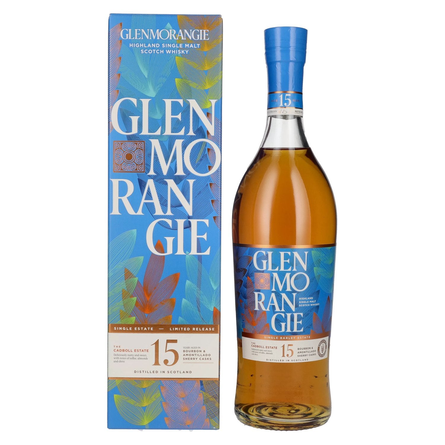 Glenmorangie 15 Years Old The Cadboll Estate Limited Release 43% Vol. 0,7l in Giftbox