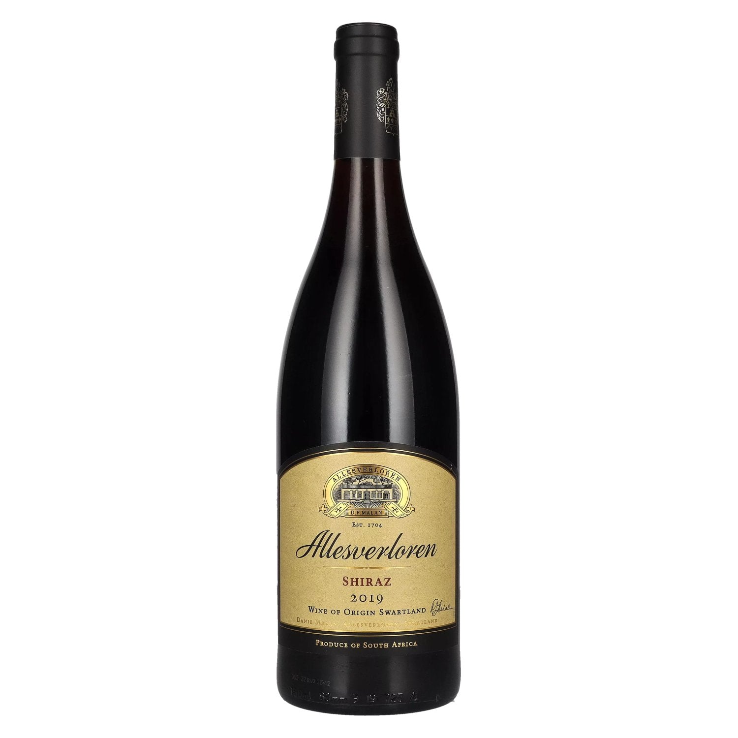 Allesverloren Shiraz 2019 14,5% Vol. 0,75l