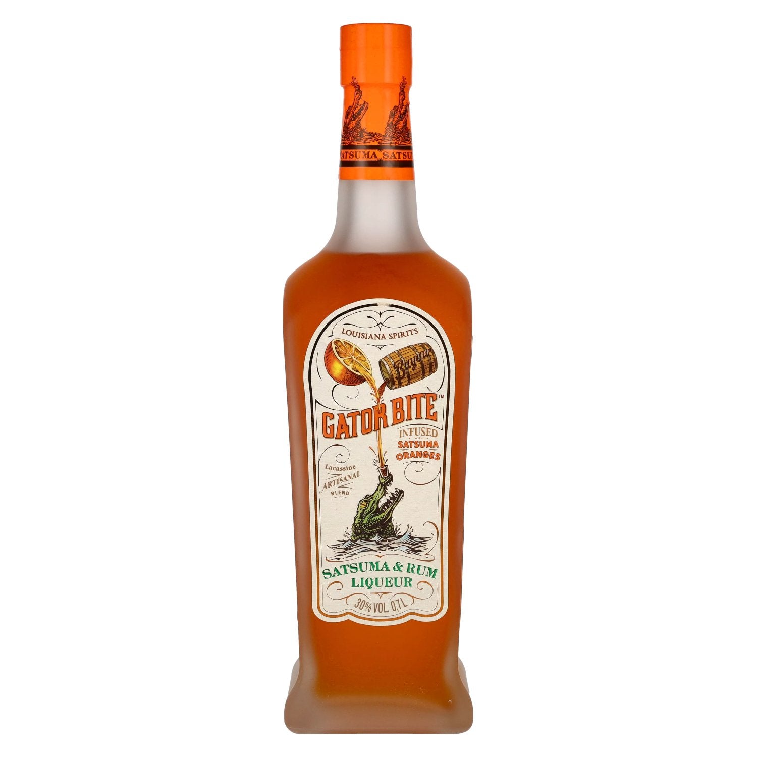 Gator Bite Satsuma & Rum Liqueur 30% Vol. 0,7l