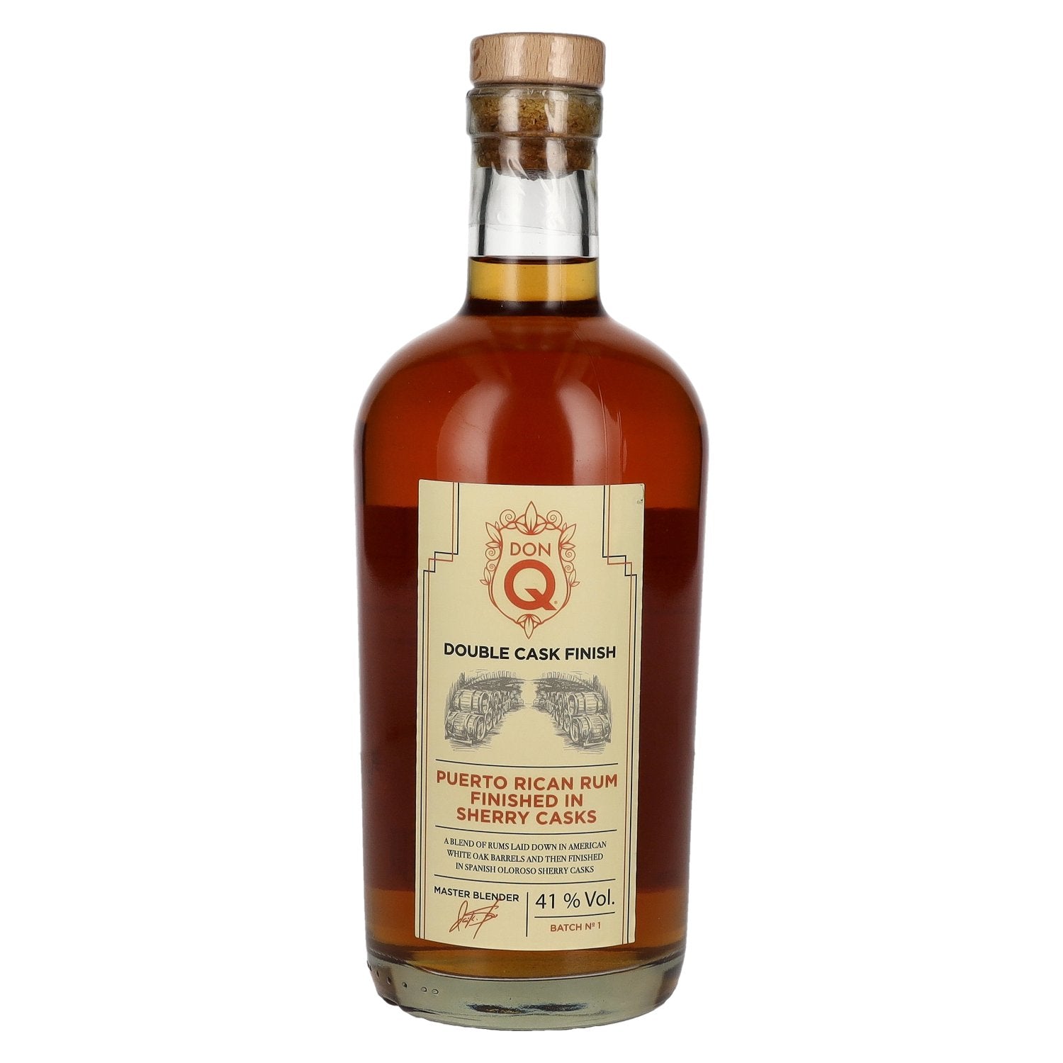 Don Q Double Aged Rum SHERRY CASK FINISH 41% Vol. 0,7l