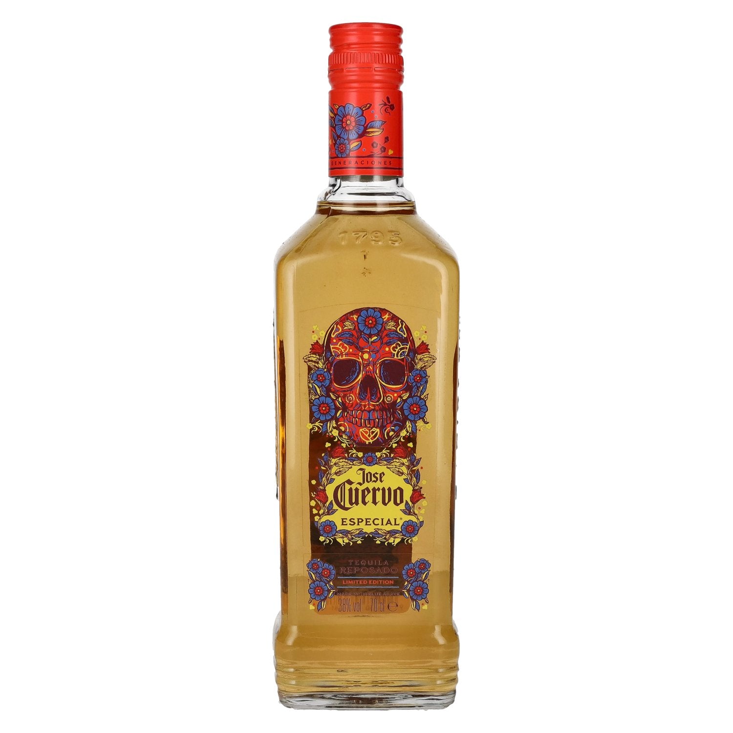 Jose Cuervo Especial Reposado Tequila Limited Edition Day of the Dead 38% Vol. 0,7l