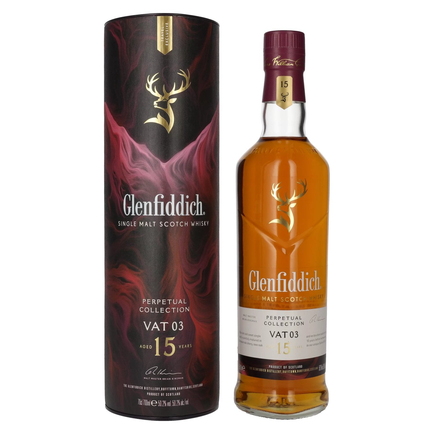 Glenfiddich 15 Years Old Perpetual Collection VAT 03 50,2% Vol. 0,7l in Giftbox