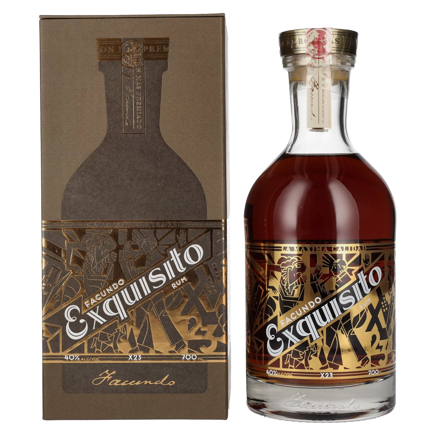 Facundo EXQUISITO Rum 40% Vol. 0,7l in Giftbox