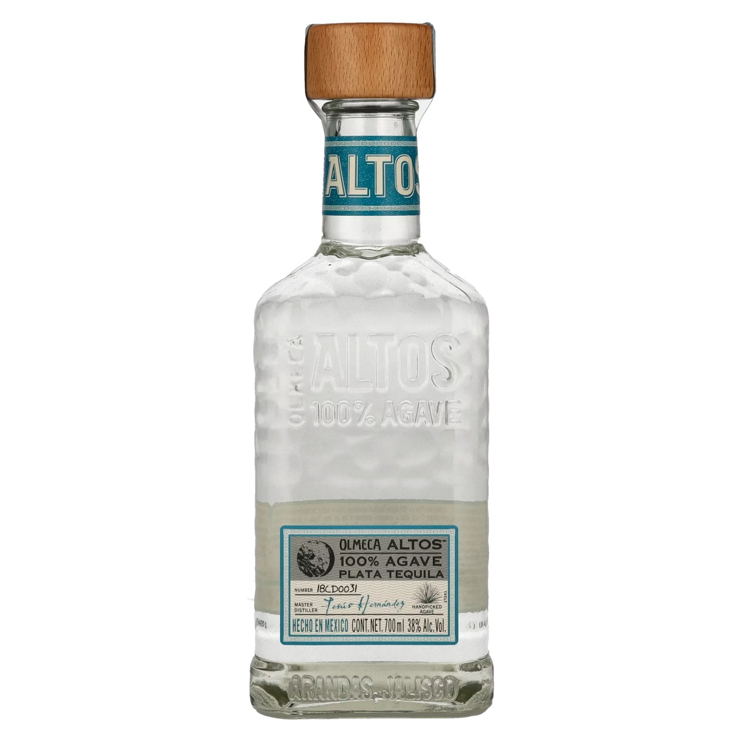 Olmeca Altos Tequila Plata 100% Agave 38% Vol. 0,7l