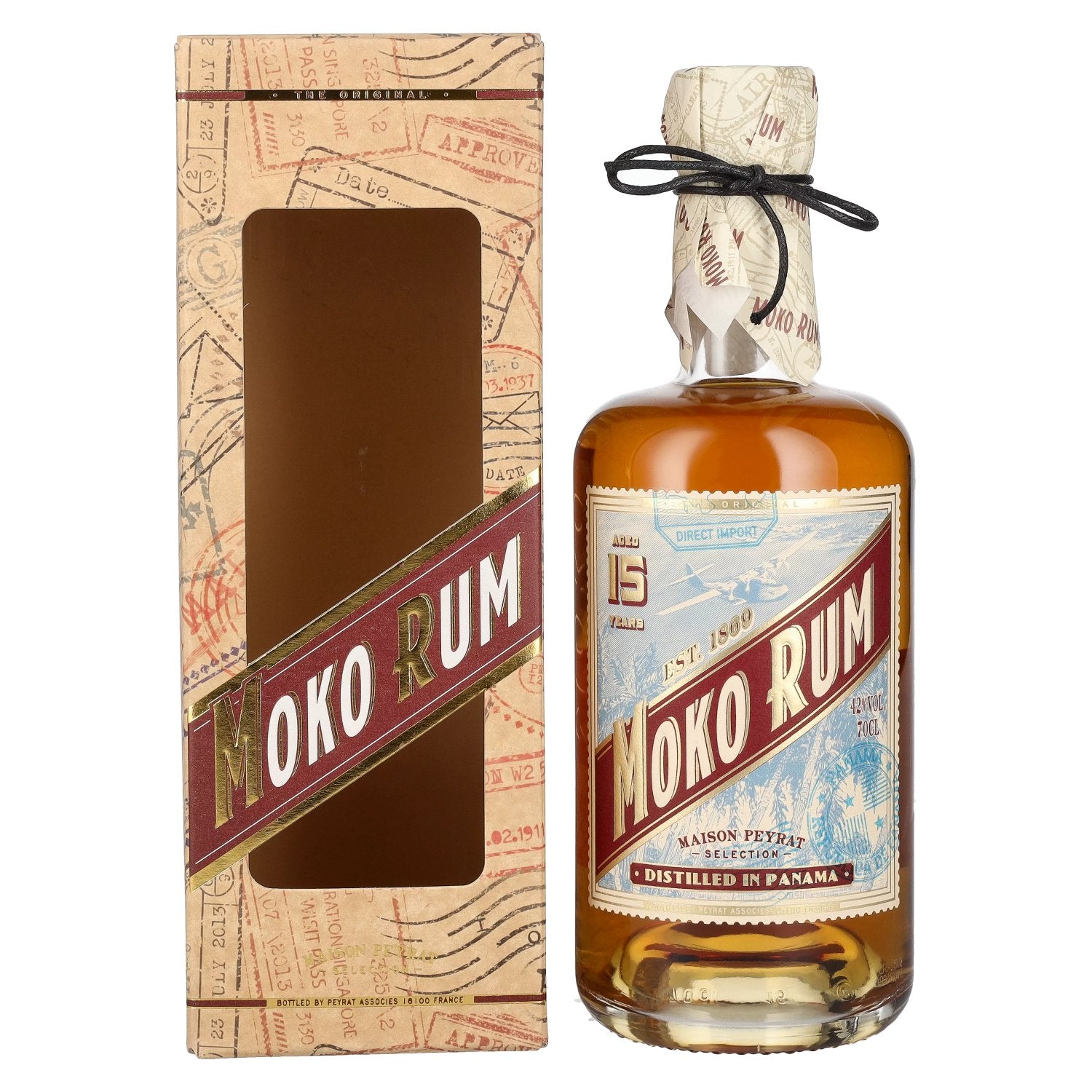 Moko Rum 15 Years Old 42% Vol. 0,7l in Giftbox