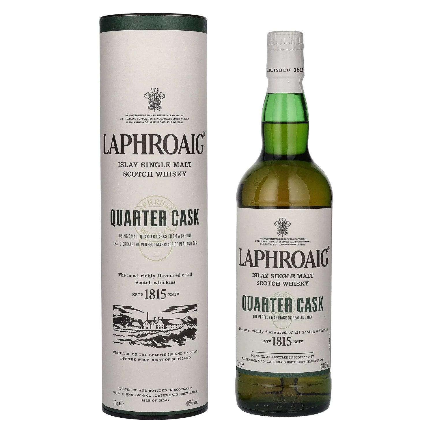 Laphroaig Quarter Cask 48% Vol. 0,7l in Giftbox