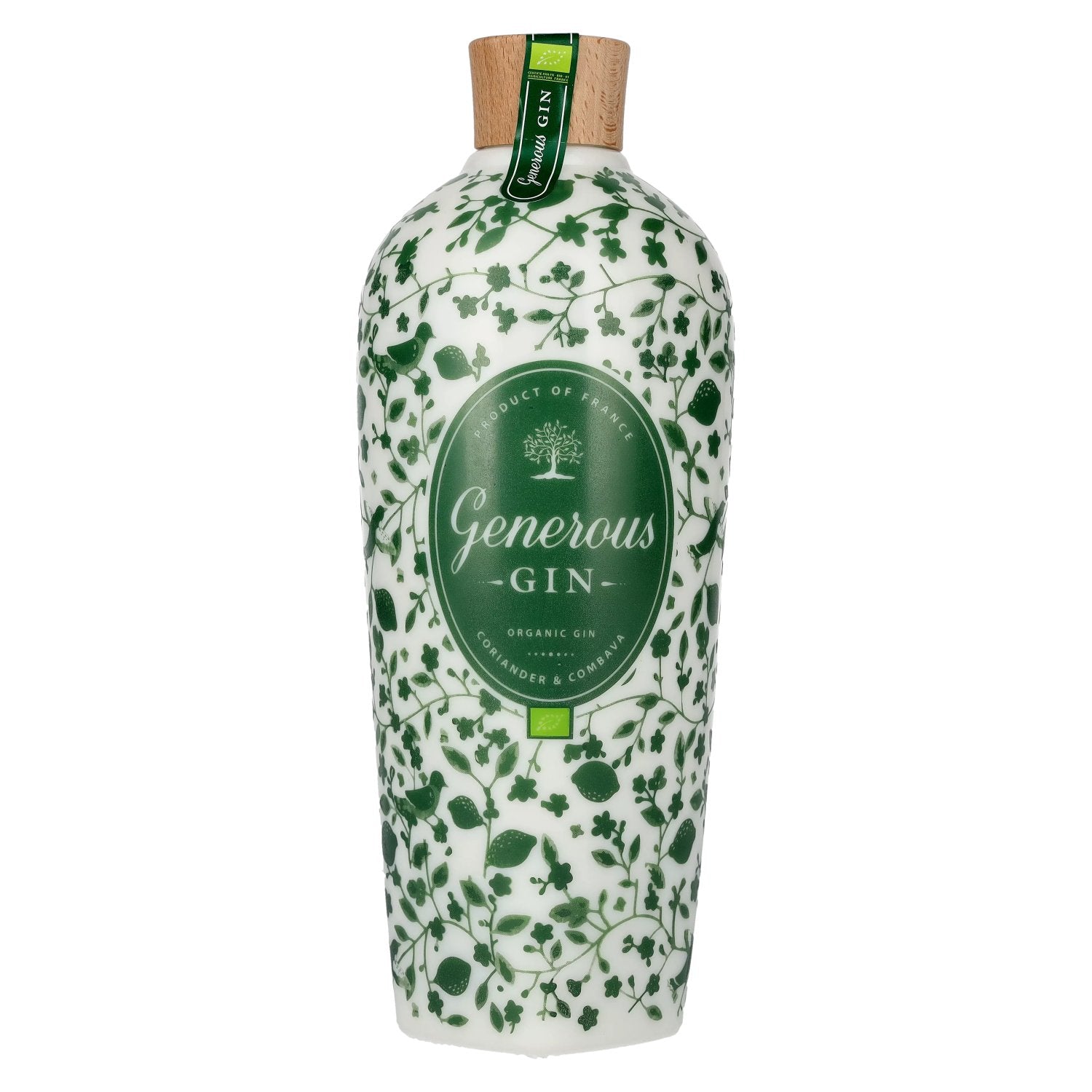 Generous Green Organic CORIANDER & COMBAVA Gin 44% Vol. 0,7l