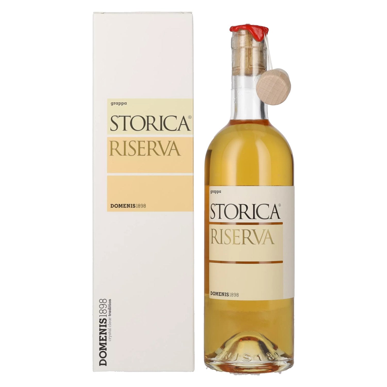 Domenis 1898 STORICA RISERVA Grappa 50% Vol. 0,5l in Giftbox