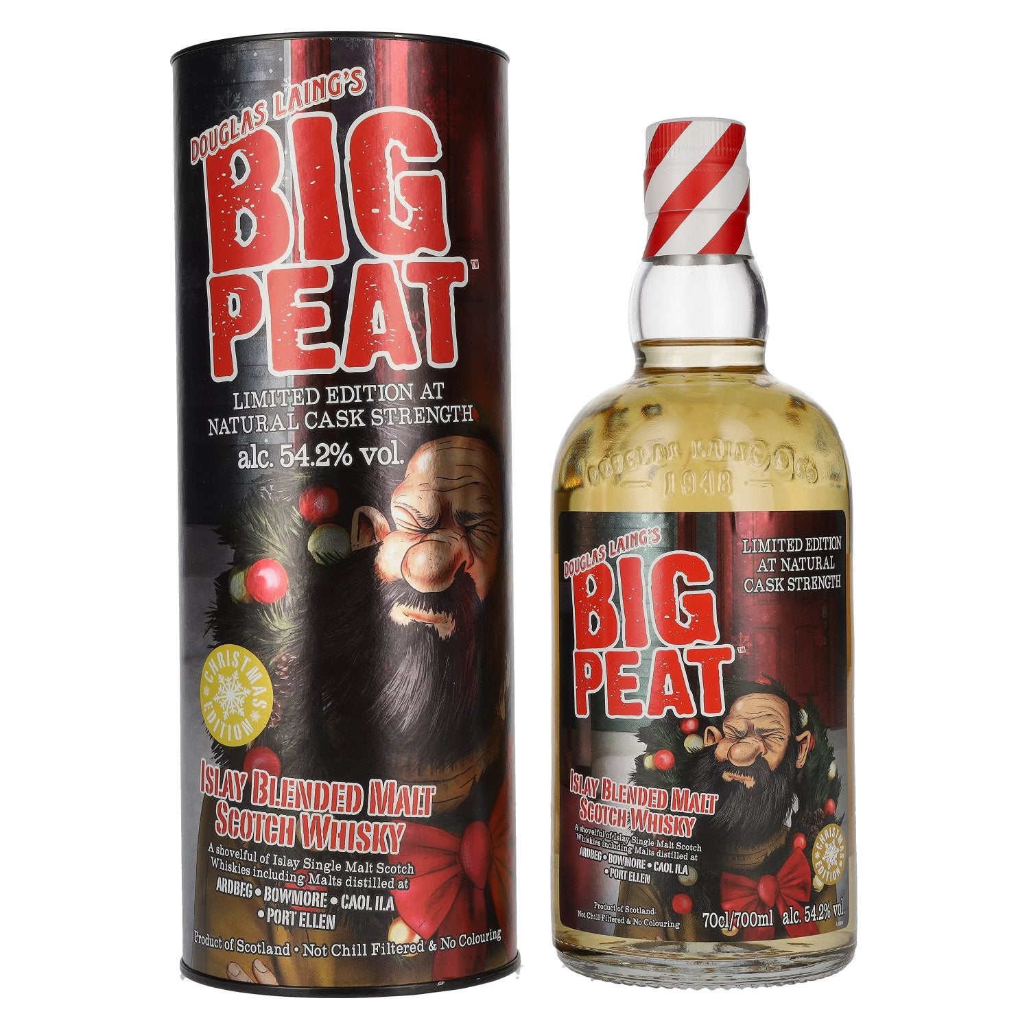 Douglas Laing BIG PEAT Limited Christmas Edition 2022 54,2% Vol. 0,7l in Giftbox