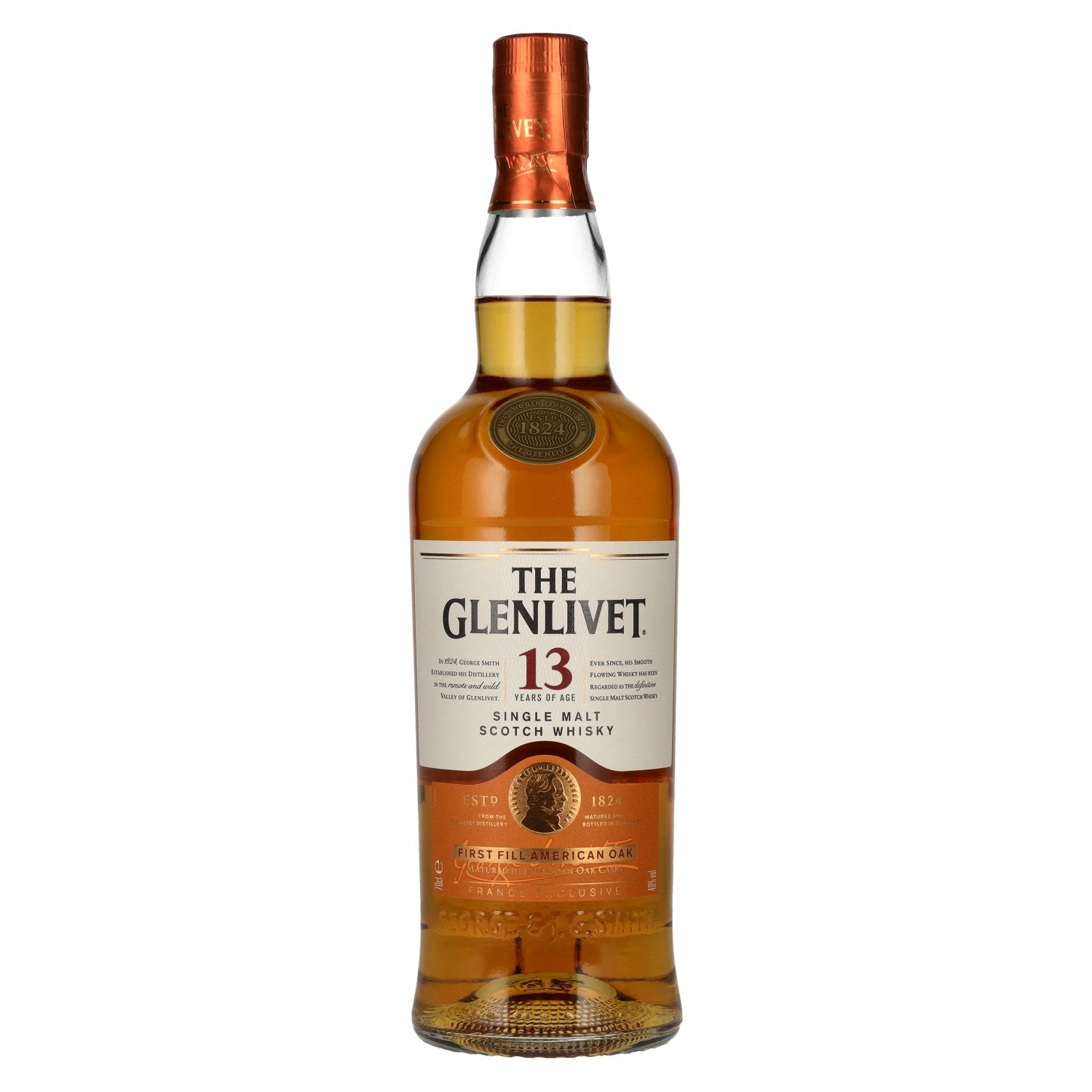 The Glenlivet 13 Years Old FIRST FILL AMERICAN OAK 40% Vol. 0,7l