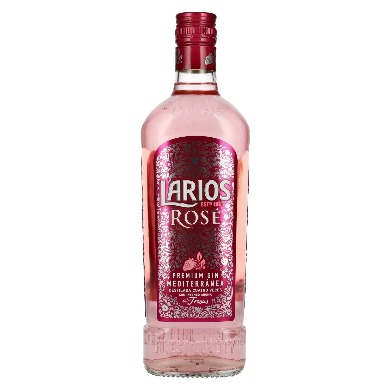 Larios ROSE Premium Gin Mediterranea 37,5% Vol. 0,7l