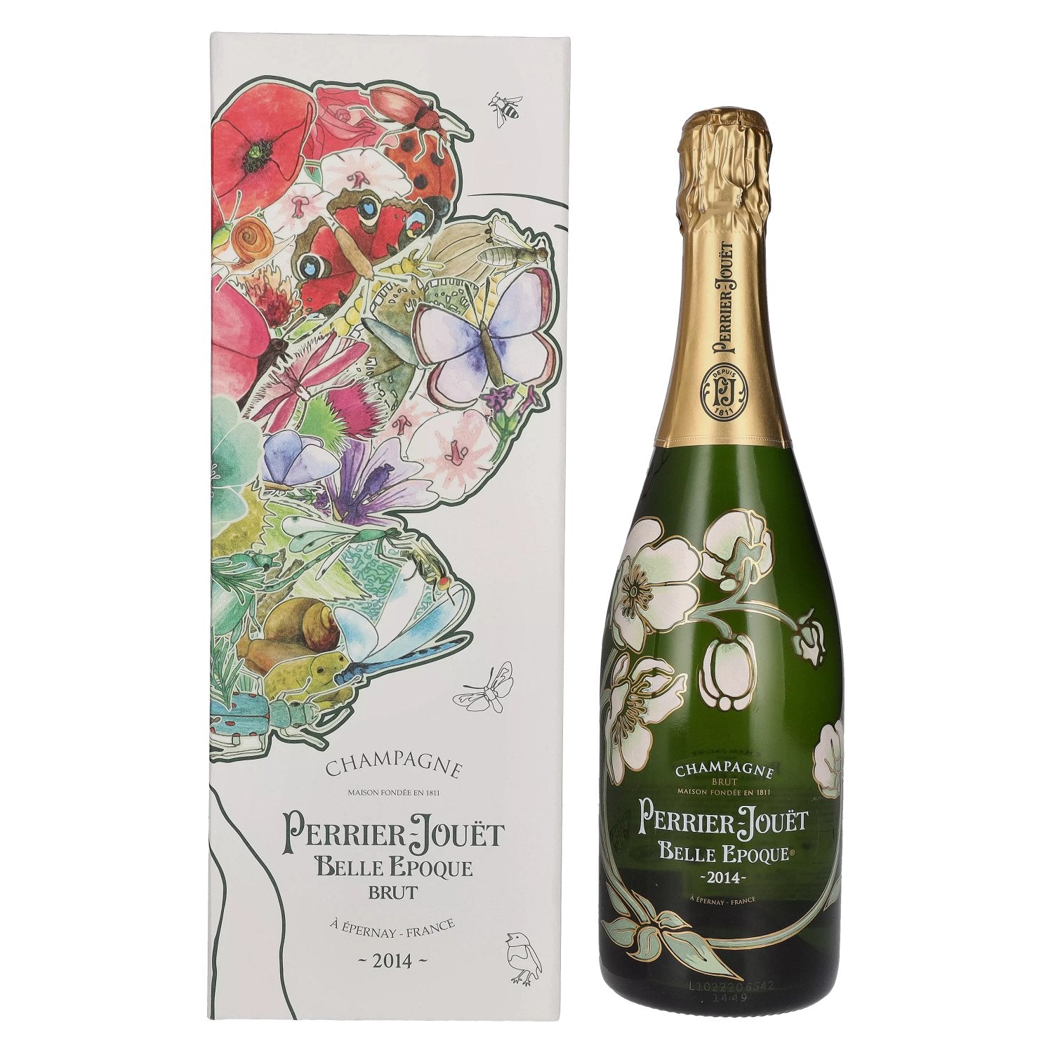 Perrier-Jouet Belle Epoque Champagne Brut 2014 12,5% Vol. 0,75l in Giftbox