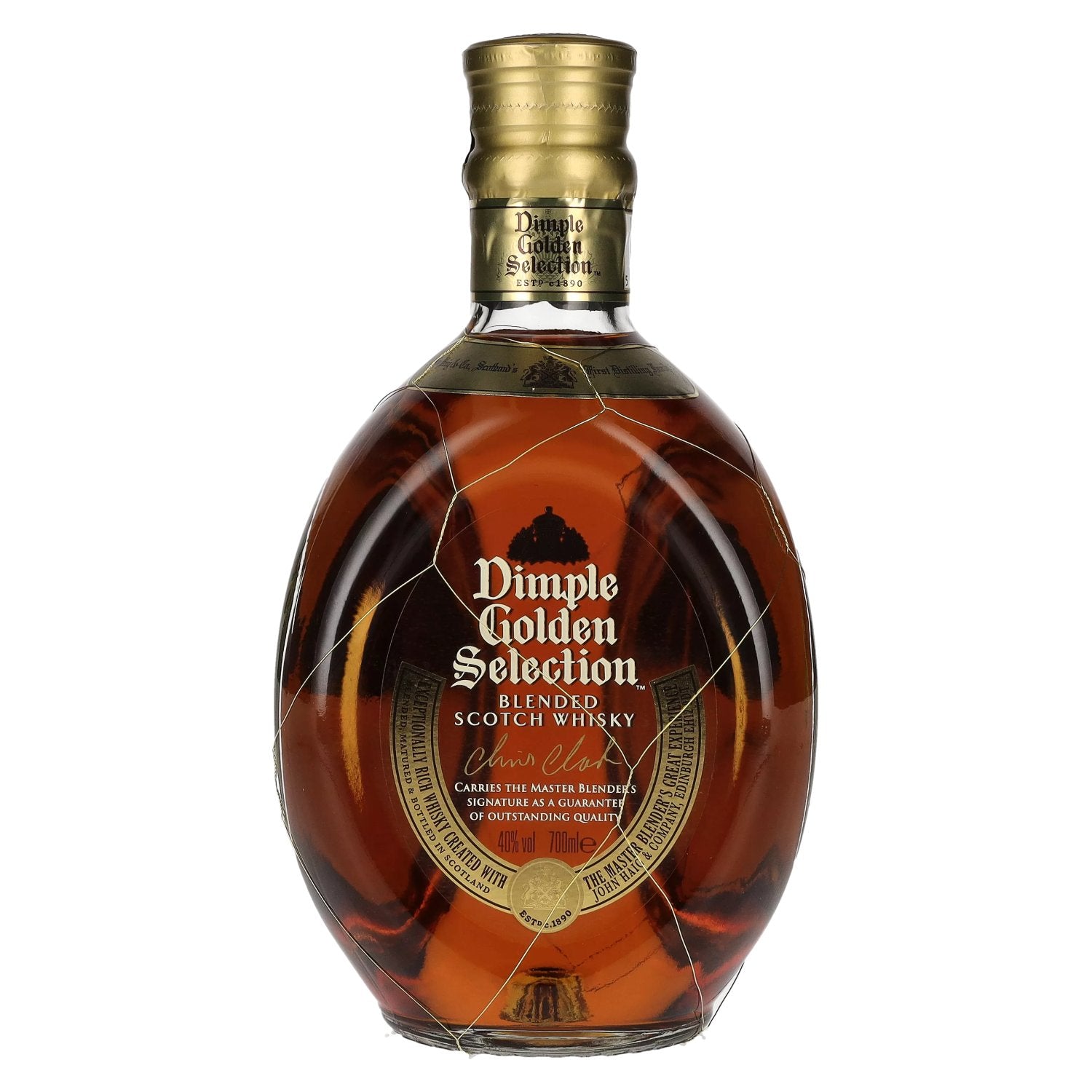 Dimple GOLDEN SELECTION Blended Scotch Whisky 40% Vol. 0,7l