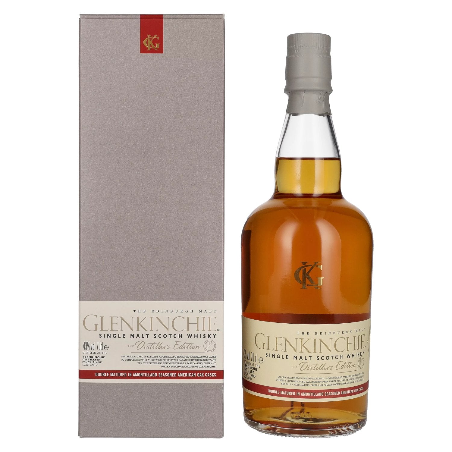 Glenkinchie The Distillers Edition Double Matured 2022 43% Vol. 0,7l in Giftbox