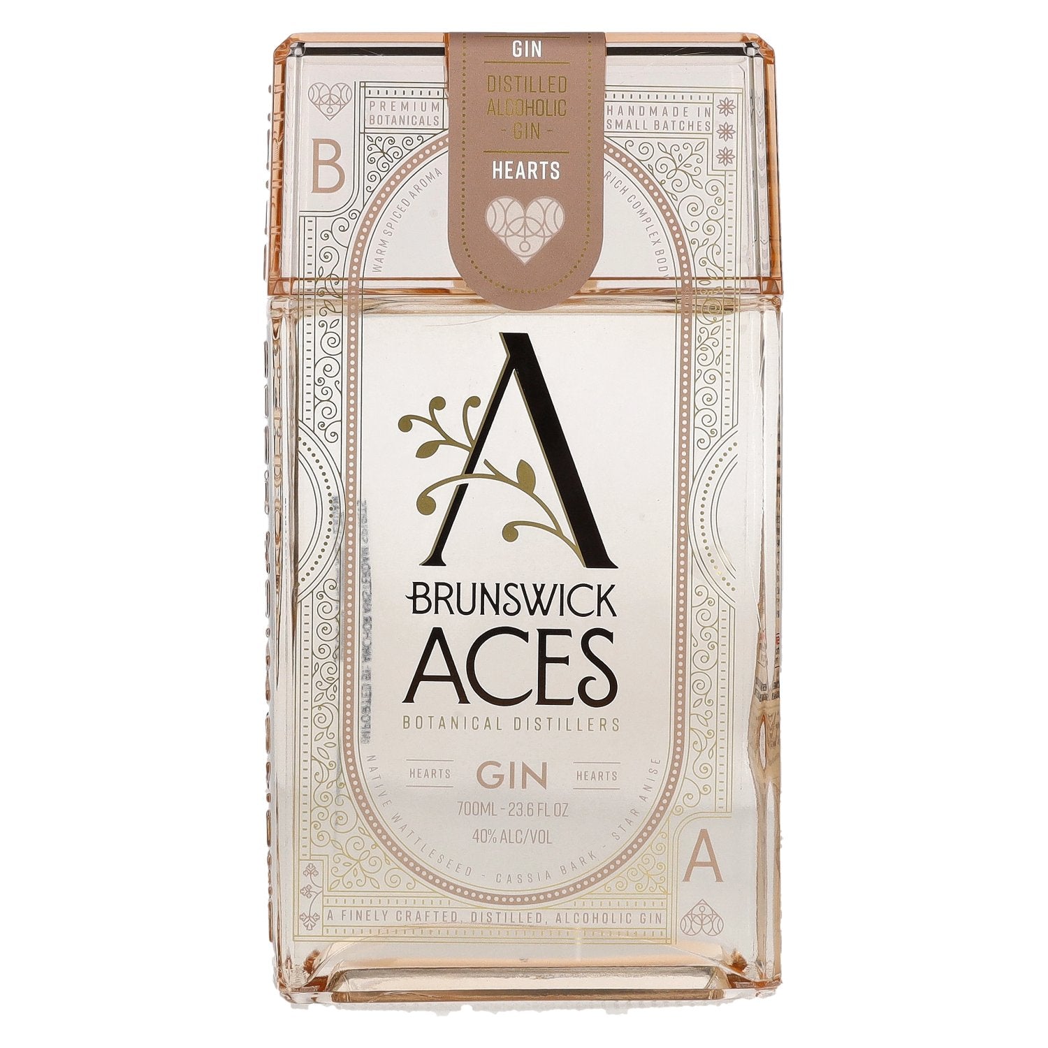 Brunswick ACES HEARTS Botanical Distillers Gin 40% Vol. 0,7l