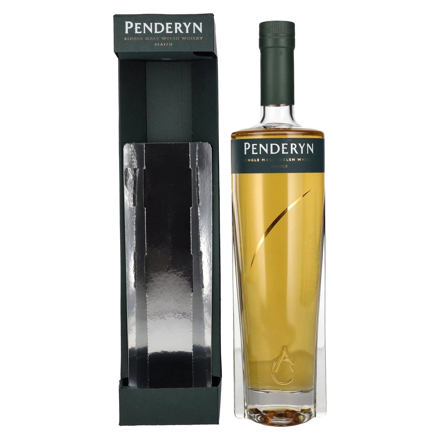 Penderyn PEATED Single Malt Welsh Whiskey 46% Vol. 0,7l in Giftbox