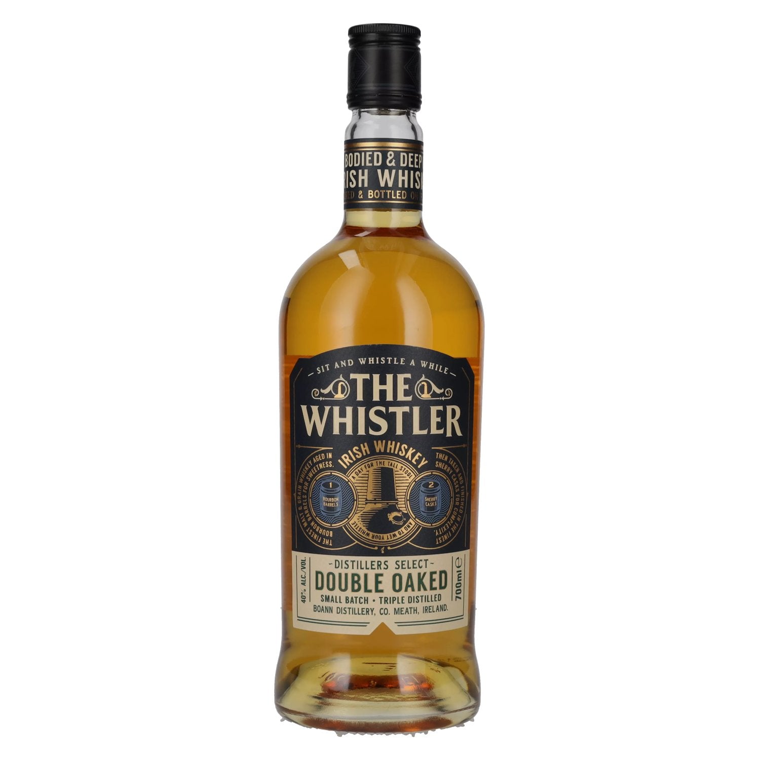 The Whistler DOUBLE OAKED Irish Whiskey 40% Vol. 0,7l